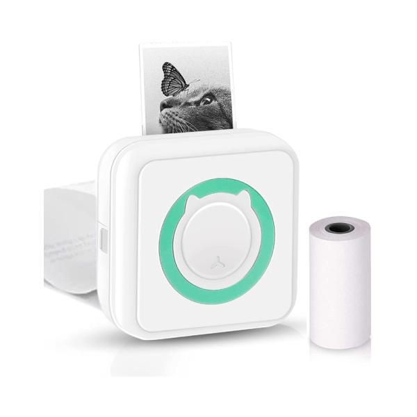 „Mini Imprimantă Portabilă – Printează Poze Direct de pe Telefon”